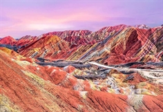 Rainbow Mountains, China