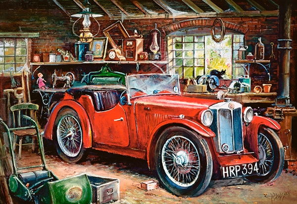 Se Vintage Garage hos Puzzleshop
