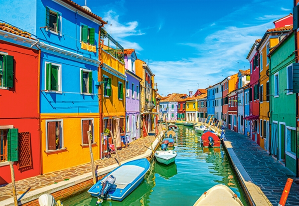 Billede af Burano Colors, Italy