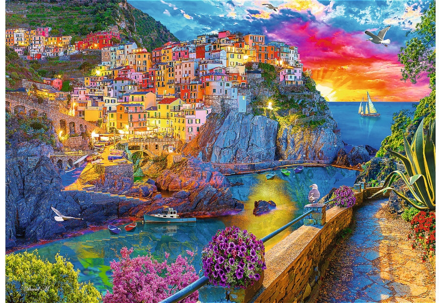 Evening Walk through Cinque Terre