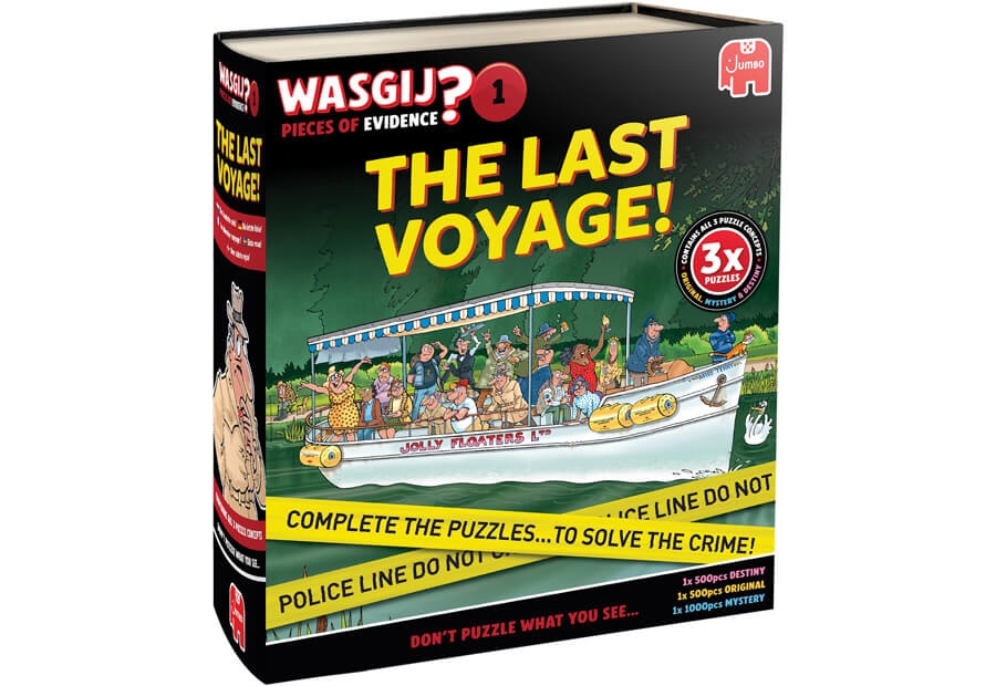 Wasgij Pieces Of Evidence -The Last Voyage! (2x500 & 1x1000)