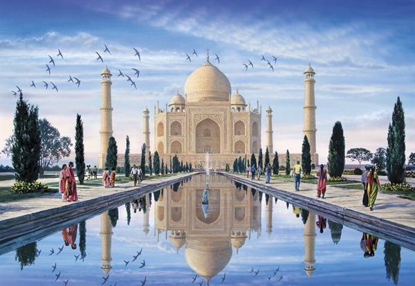 Billede af Taj Mahal