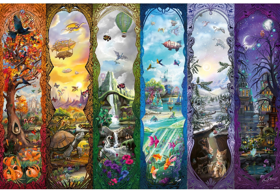 Ravensburger Puslespil - 7000 Brikker - Fantasy