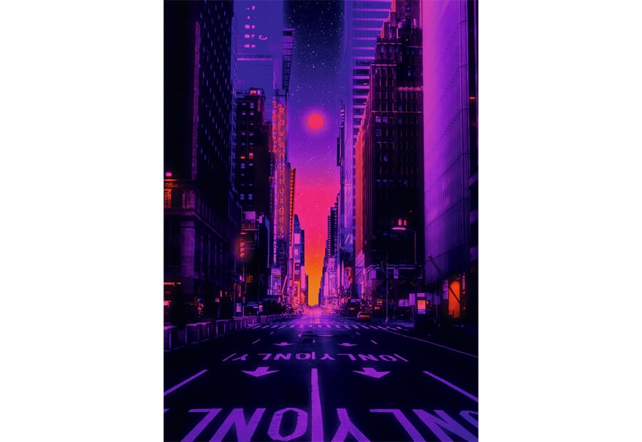 New York in Neon