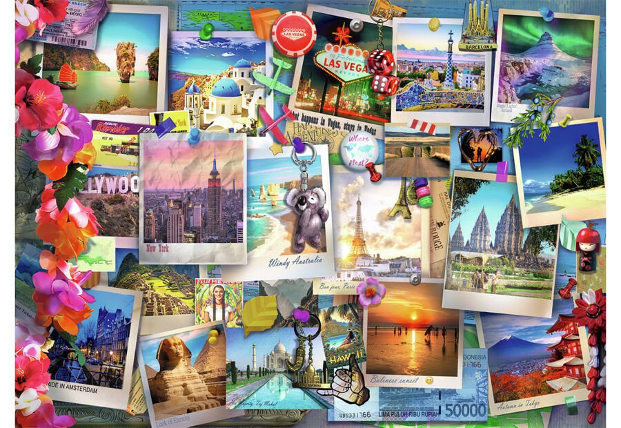 World Travel Pinboard