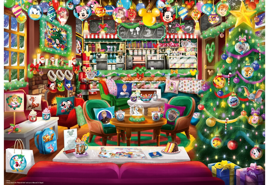 Ravensburger Disney Alle ombord til jul M. 1000p