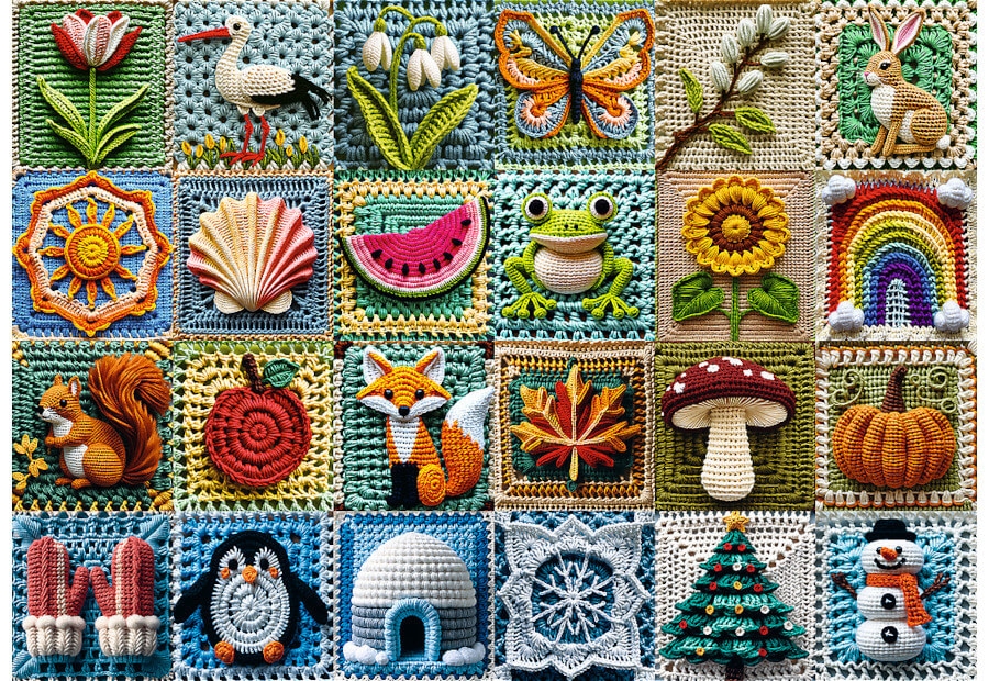 Crochet - Four Seasons