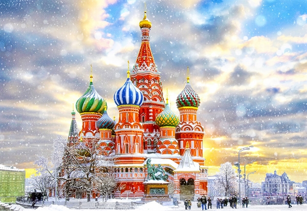 Se Saint Basil's Cathedral, Moscow hos Puzzleshop