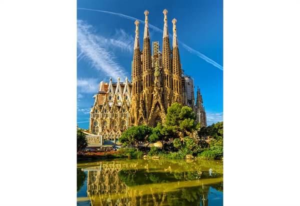 Se Sagrada Familia Basilica, Barcelona hos Puzzleshop