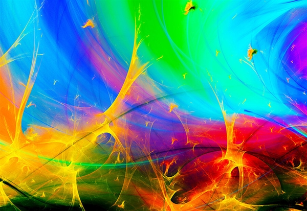 Billede af Rainbow Fractals