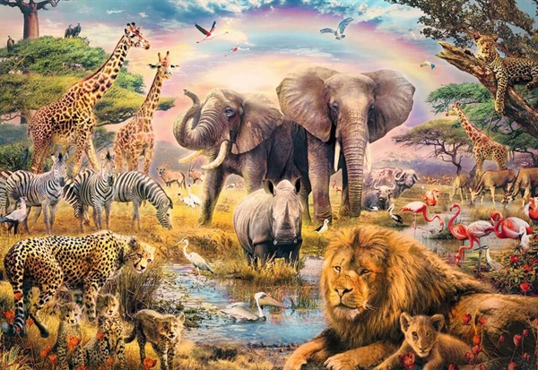 Se African Safari hos Puzzleshop