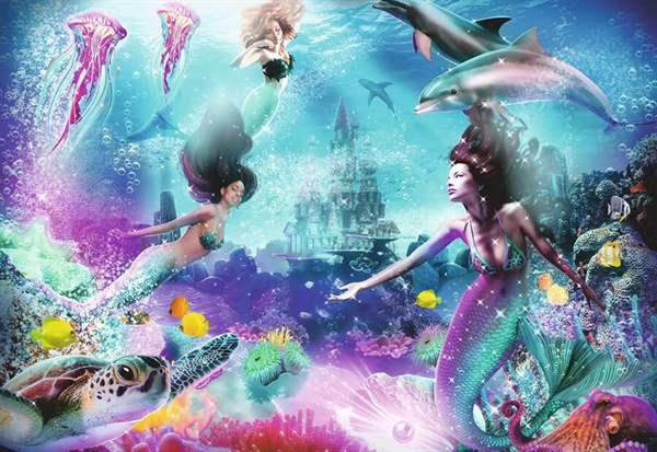 Se Mermaid Kingdom hos Puzzleshop