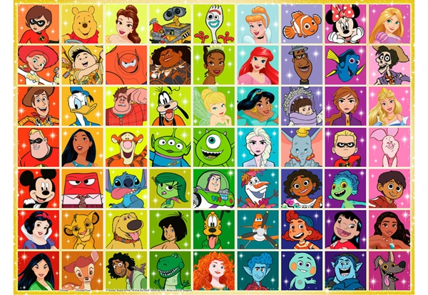 Billede af Disney Characters hos Puzzleshop