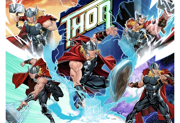 Se The Avengers - Thor hos Puzzleshop