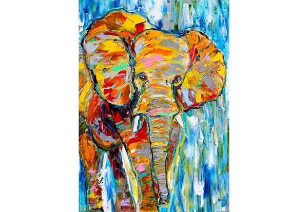 Billede af Colorful Elefant