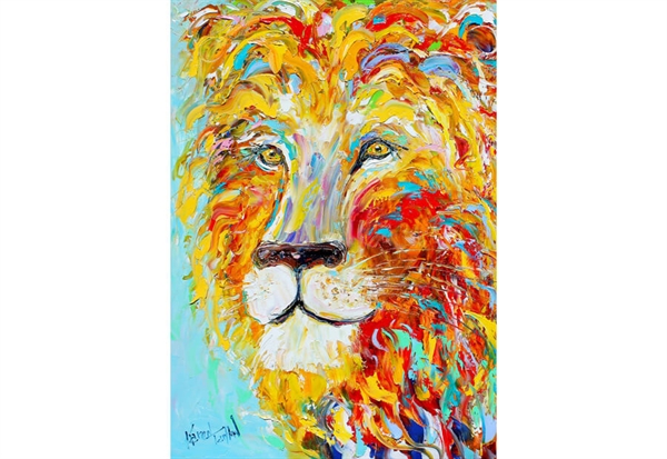 Billede af Colorful Lion