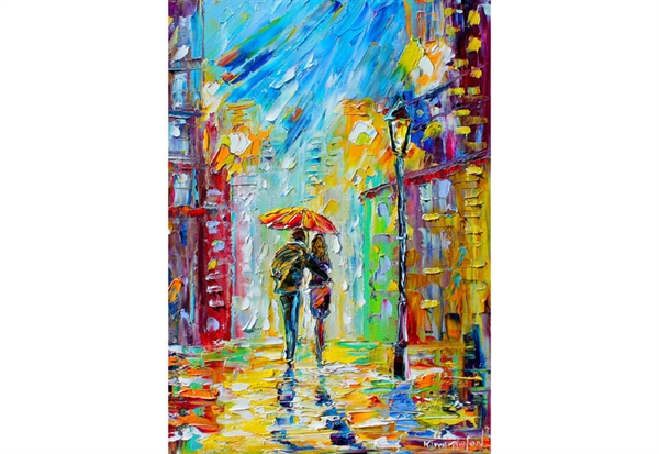 Billede af Rainy Romance in the City