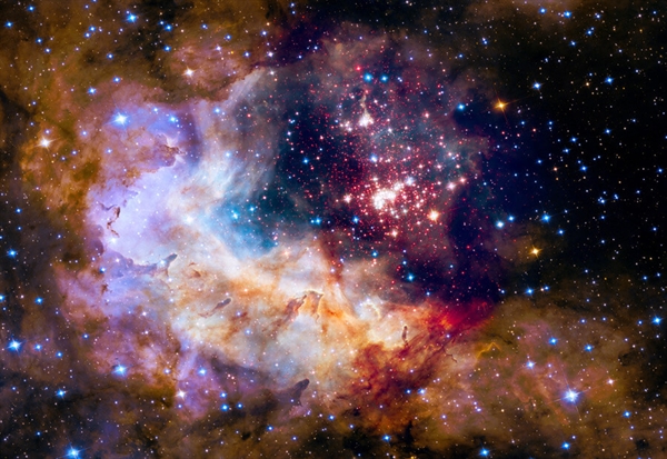 Billede af Star Cluster in the Milky Way Galaxy