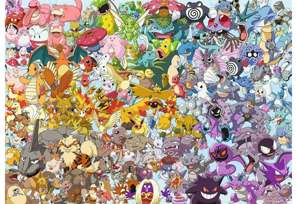 Billede af Pokémon hos Puzzleshop