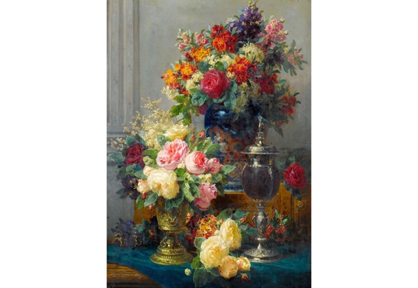 Se Spring Flowers with Chalices hos Puzzleshop