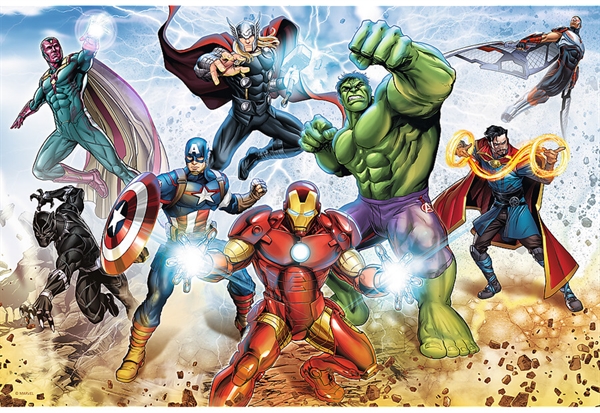 Se Ready to Save the World - Avengers hos Puzzleshop