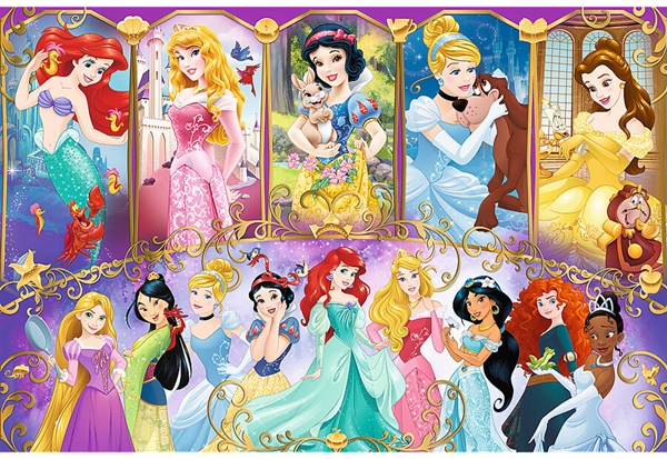 Se Disney Princesses Portraits hos Puzzleshop