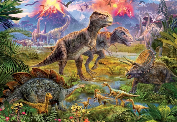Se Dinosaur Gathering hos Puzzleshop