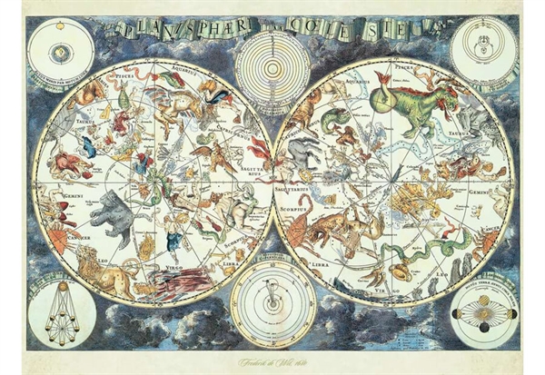 Billede af World Map of Fantastic Beasts