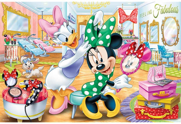 Se Minnie in Beauty Parlour - Disney hos Puzzleshop