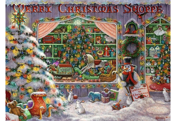 Billede af The Christmas Shop hos Puzzleshop