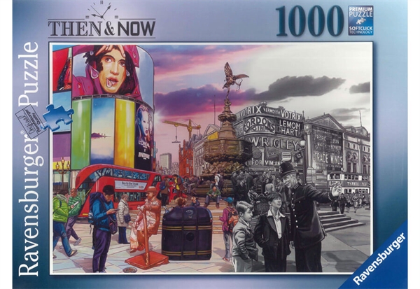 Se Picadilly Circus Then and Now hos Puzzleshop