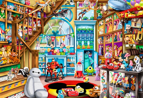 Se Disney & Pixar Toy Store hos Puzzleshop