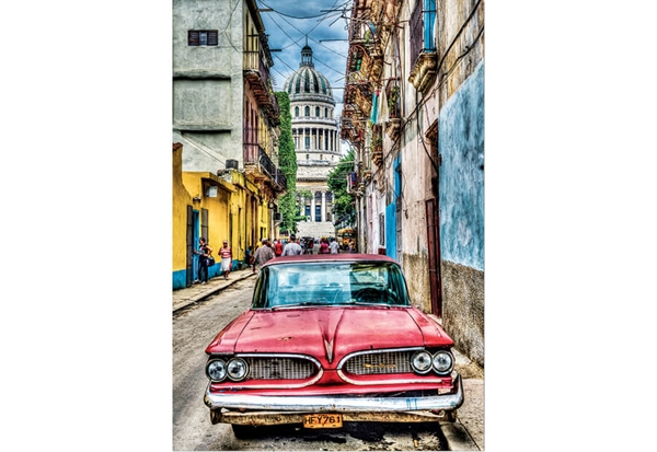 Billede af Vintage Car in Old Havana