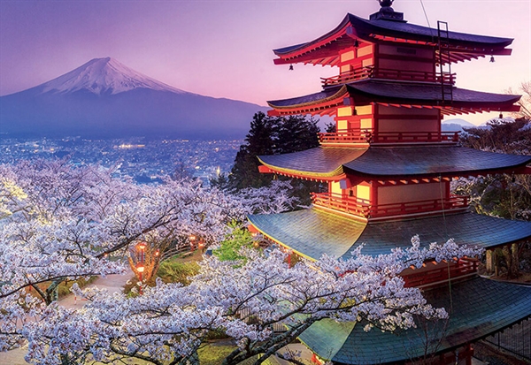 Se Mount Fuji, Japan hos Puzzleshop