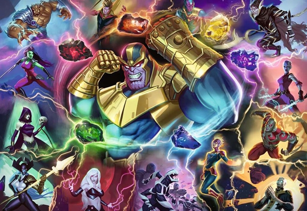 Se Marvel Villainous - Thanos hos Puzzleshop