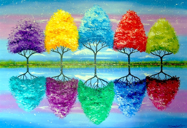Se Each Tree Has Its Own Colorful History hos Puzzleshop