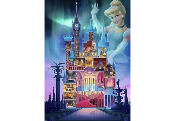 Se Disney Castle Collection - Cinderella hos Puzzleshop