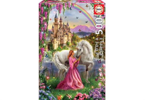 Se Fairy and Unicorn hos Puzzleshop