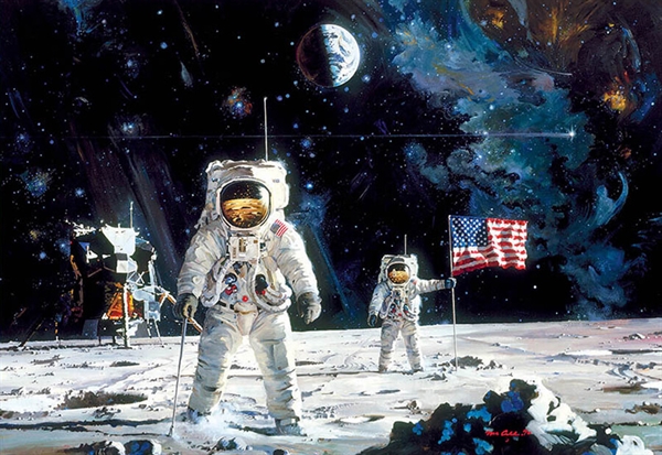 Se First Men on the Moon hos Puzzleshop