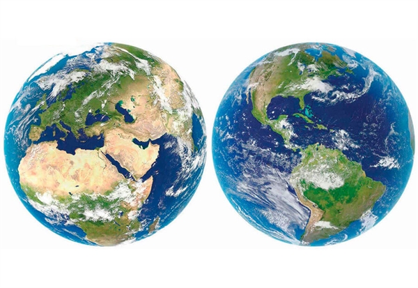 Billede af Planet Earth (2 x 800 brikker, rundt)