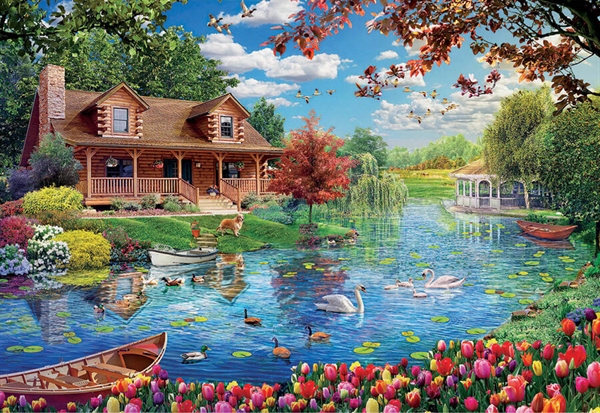 Se Little House on the Lake hos Puzzleshop