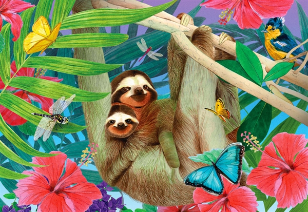 Se Sweet Sloths hos Puzzleshop