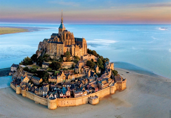 Se Mont-Saint-Michel from the Air hos Puzzleshop