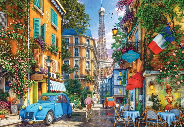 Se The Old Streets of Paris hos Puzzleshop