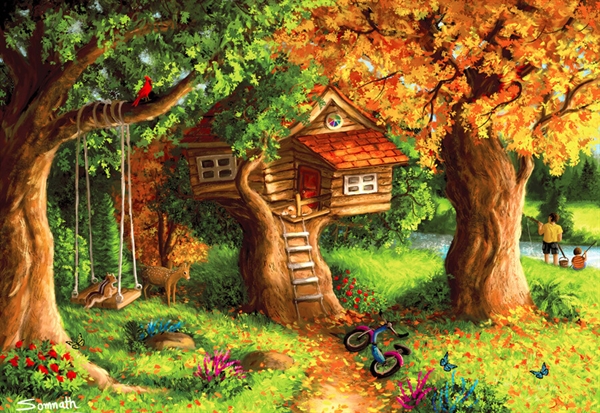Se Tree House hos Puzzleshop