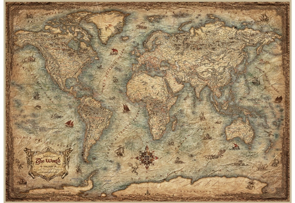 Billede af Map of the World
