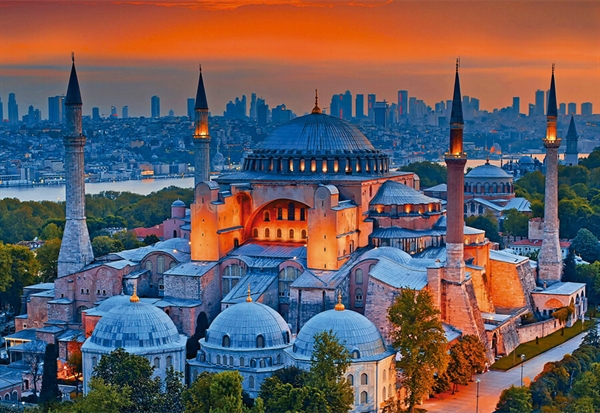 Billede af Hagia Sophia, Istanbul hos Puzzleshop