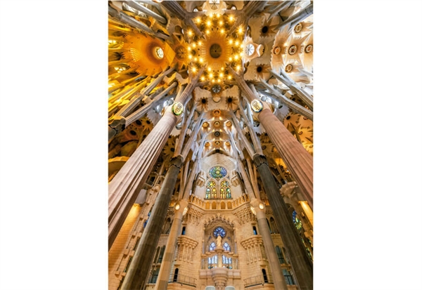 Billede af Sagrada Familia Interior hos Puzzleshop