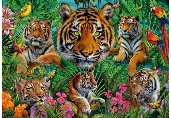 Se Tiger Jungle hos Puzzleshop