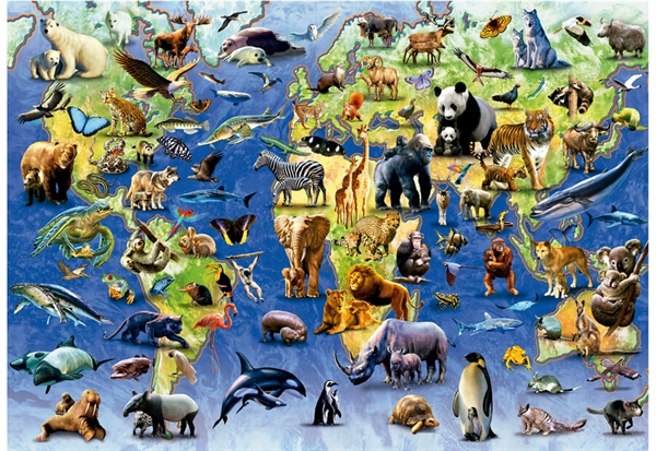Billede af One Hundred Endangered Species